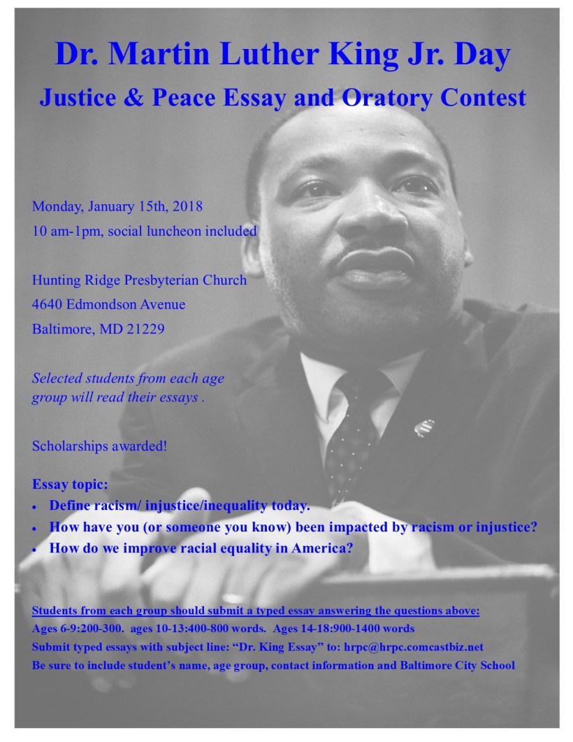 mlk contest